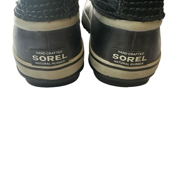 Sorel Waterproof Sherpa lined laced women’s winter duck Boots size 7 - Picture 5 of 8
